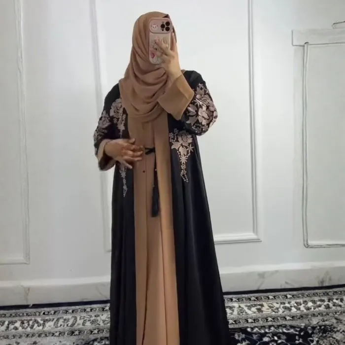 Rafia Adjust Koti Abaya